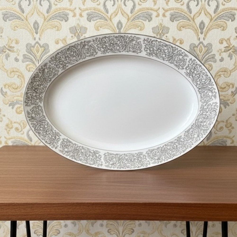 Brookwood Porcelain by Interpace Corporation M2001 Santiago Oval Platter